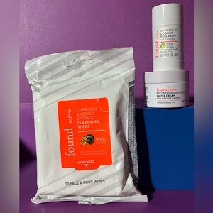 FOUND - Cleansing Wipes - Water Cream - Face Balm (NWOT)